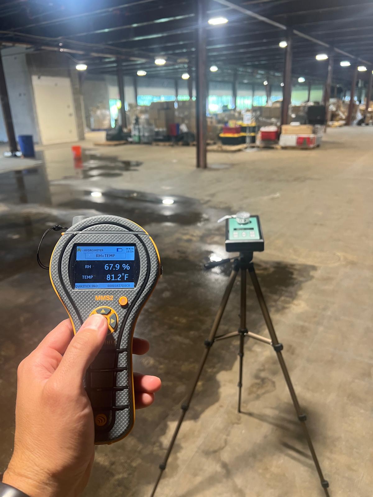 Warehouse Humidity & Moisture Survey