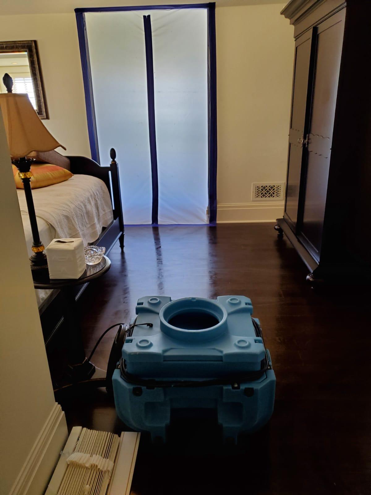 Bedroom Containment & Negative Air