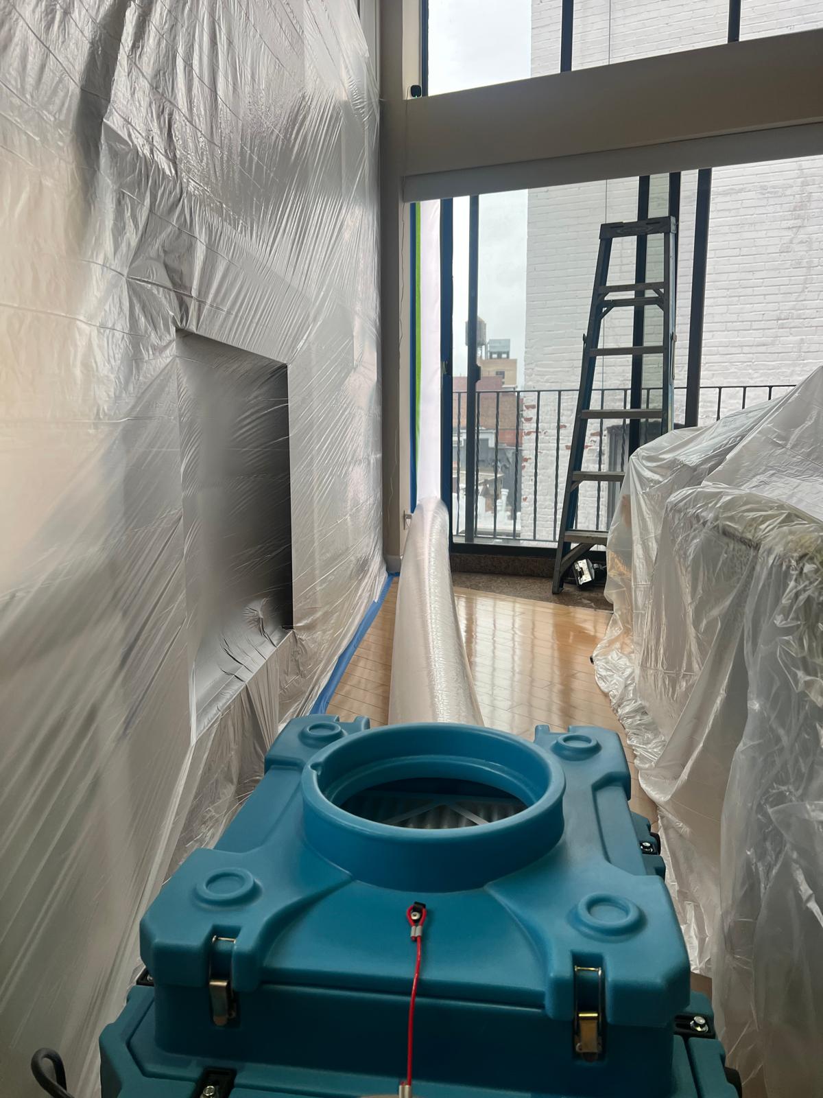 Double-Height Loft Containment