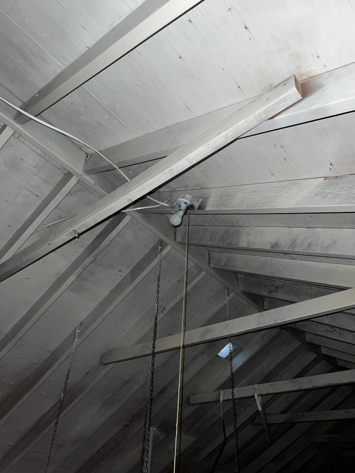 Attic Sheathing Encapsulation